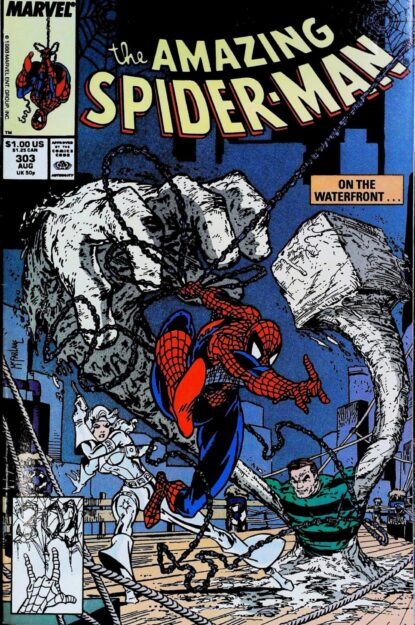 Couverture de AMAZING SPIDER-MAN (1963) #303 - par Todd McFarlane - lecubeacomics.com