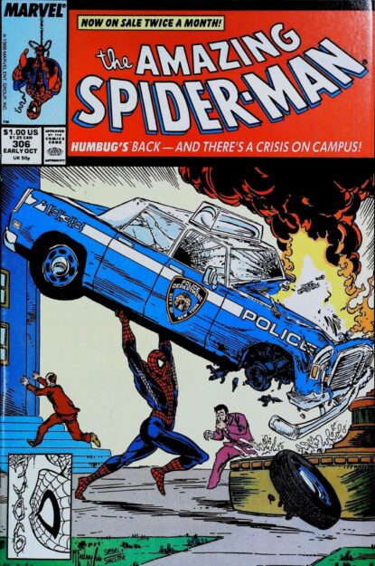 Couverture de AMAZING SPIDER-MAN (1963) #306 - par Todd McFarlane - lecubeacomics.com
