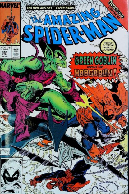 Couverture de AMAZING SPIDER-MAN (1963) #312 - par Todd McFarlane - lecubeacomics.com