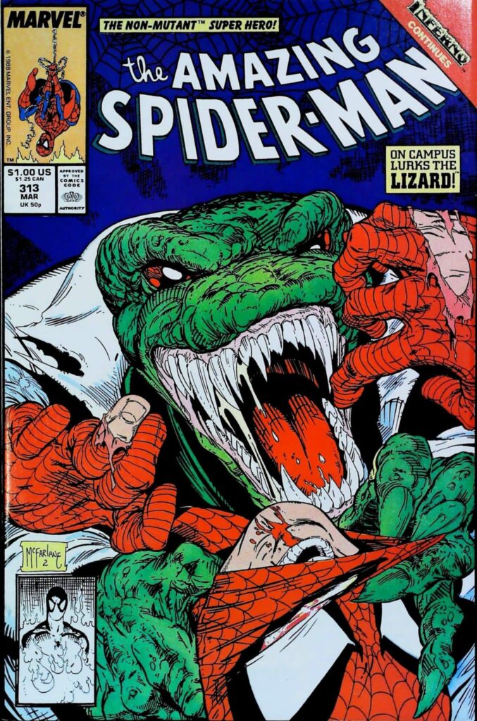 Amazing Spider-Man #313, exemplaire VF+ 8.5, recto