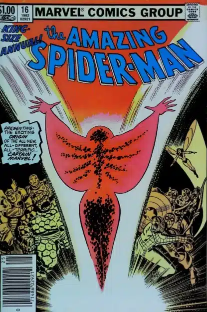 AMAZING SPIDER-MAN (1963) ANNUAL #16 - Marvel - lecubeacomics.com Couverture de AMAZING SPIDER-MAN (1963) ANNUAL #16 - par John Romita - lecubeacomics.com