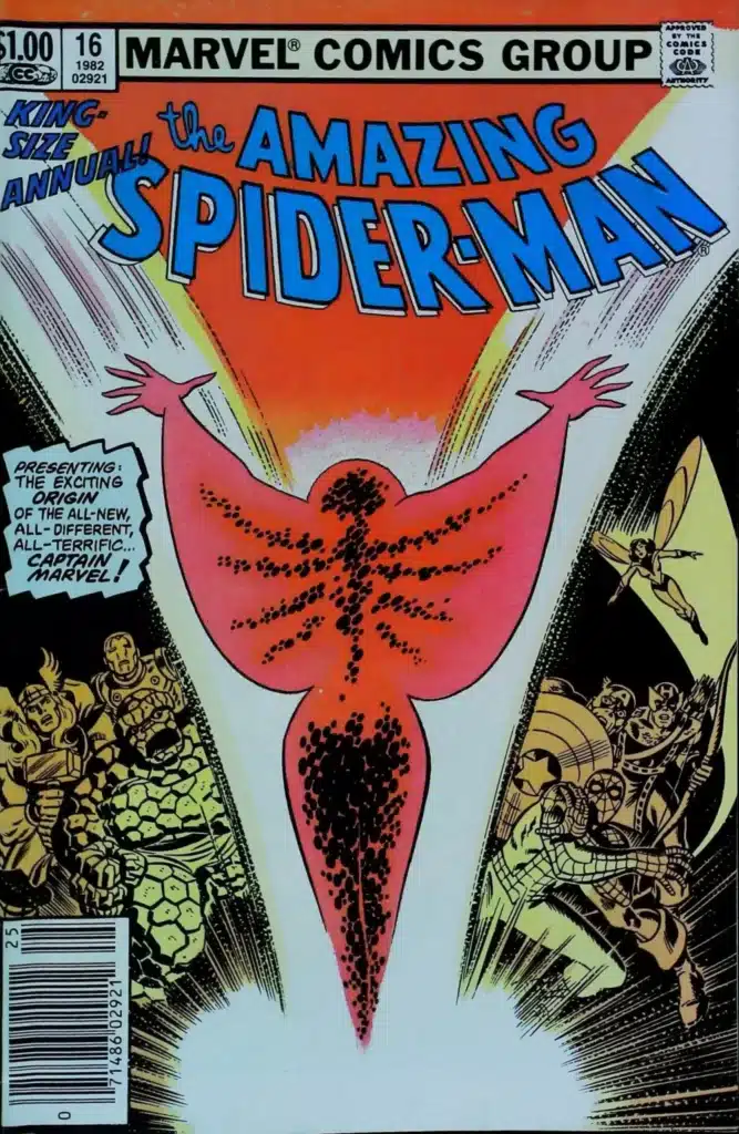 Amazing Spider-Man Annual #16, vue de l'exemplaire