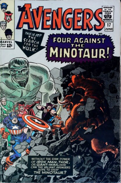 Couverture de AVENGERS (1963) #17 - par Frank Giacoia - lecubeacomics.com