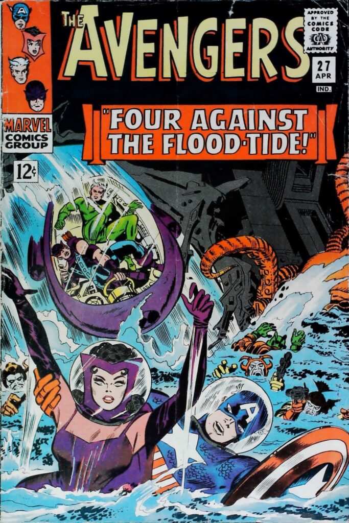 Avengers #27, vue de l'exemplaire