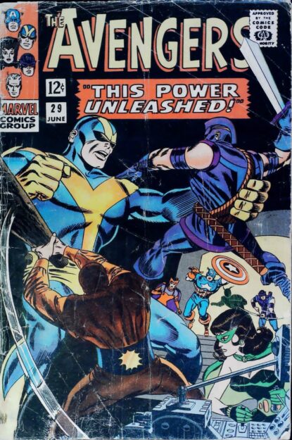 Couverture de AVENGERS (1963) #29 - par Don Heck - lecubeacomics.com