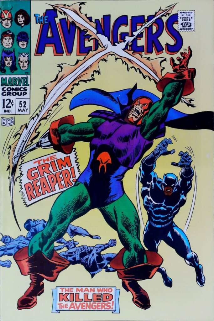 Avengers #52 - 1St Grim Reaper, vue de l'exemplaire