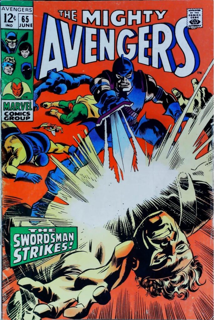 Avengers #65, vue de l'exemplaire