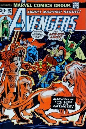 Couverture de AVENGERS (1963) #112 - par Don Heck - lecubeacomics.com