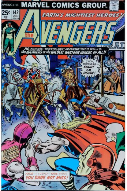 Couverture de AVENGERS (1963) #142 - par Gil Kane - lecubeacomics.com