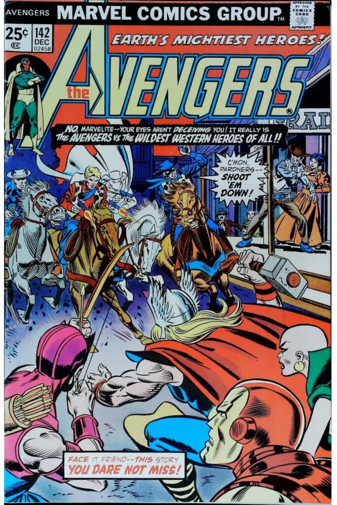 Avengers #142, vue de l'exemplaire