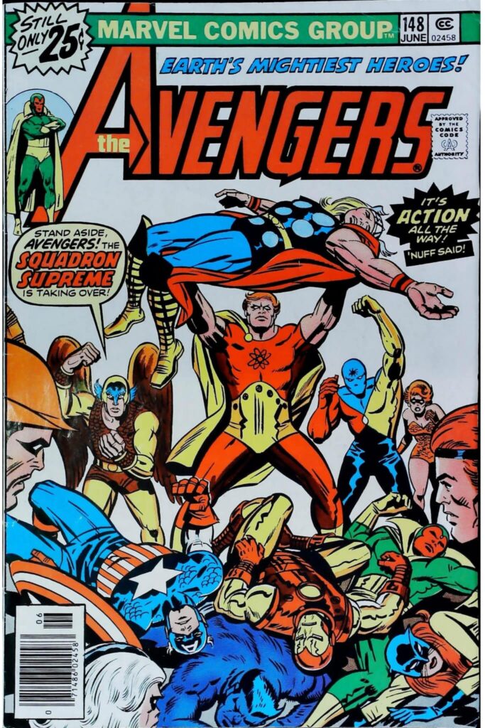 Avengers #148, vue de l'exemplaire