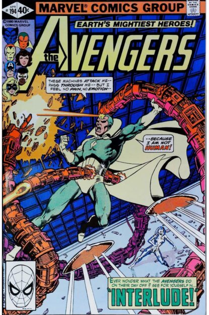 AVENGERS (1963) #194 - Marvel - lecubeacomics.com Couverture de AVENGERS (1963) #194 - par George Perez - lecubeacomics.com