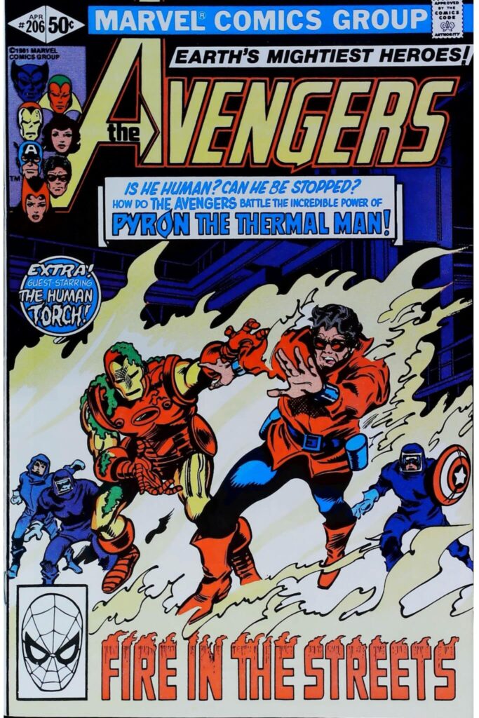 Avengers #206, vue de l'exemplaire