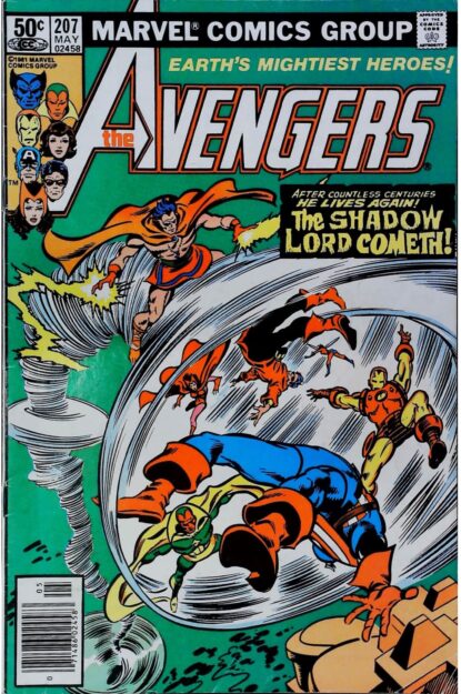 Couverture de AVENGERS (1963) #207 - par Dan Green - lecubeacomics.com