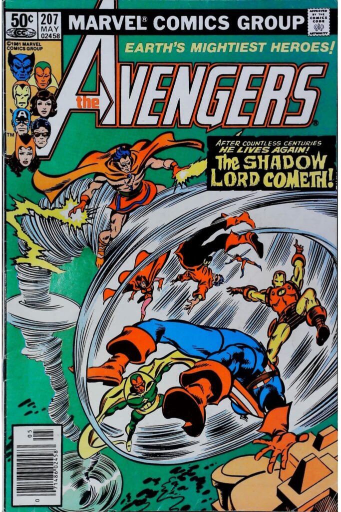 Avengers #207, vue de l'exemplaire