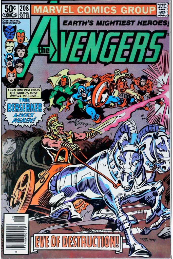 Avengers #208, vue de l'exemplaire