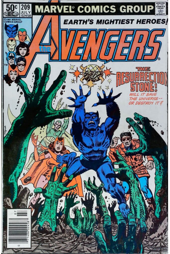 Avengers #209, vue de l'exemplaire