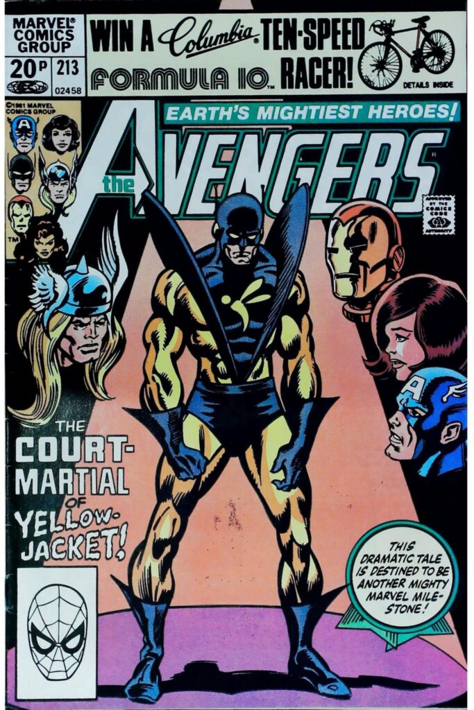 Avengers #213, vue de l'exemplaire