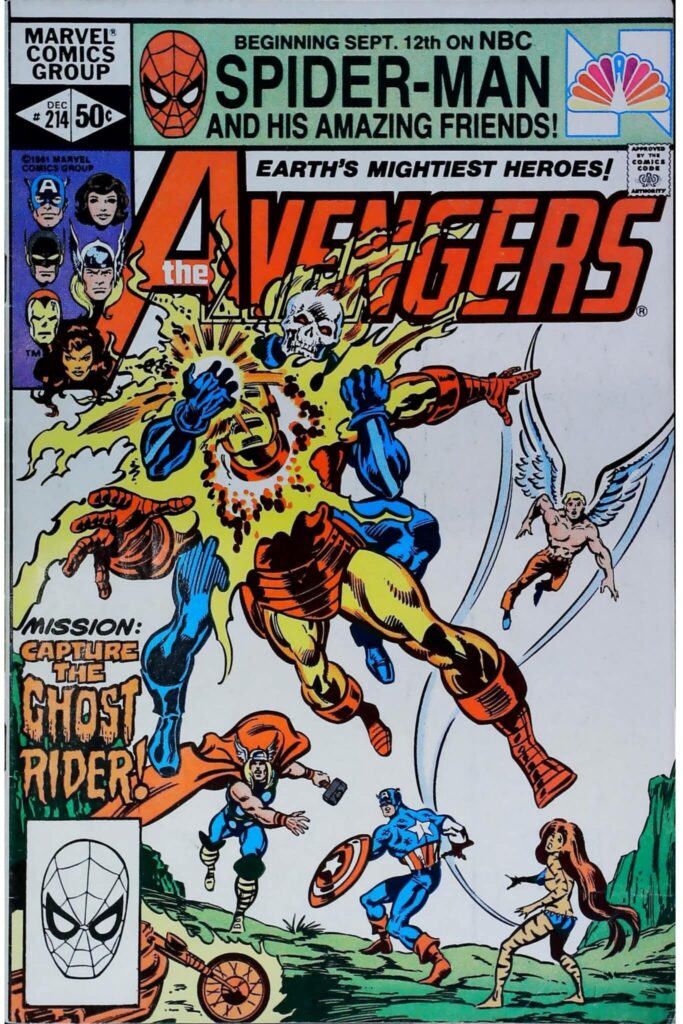 Avengers #214, vue de l'exemplaire
