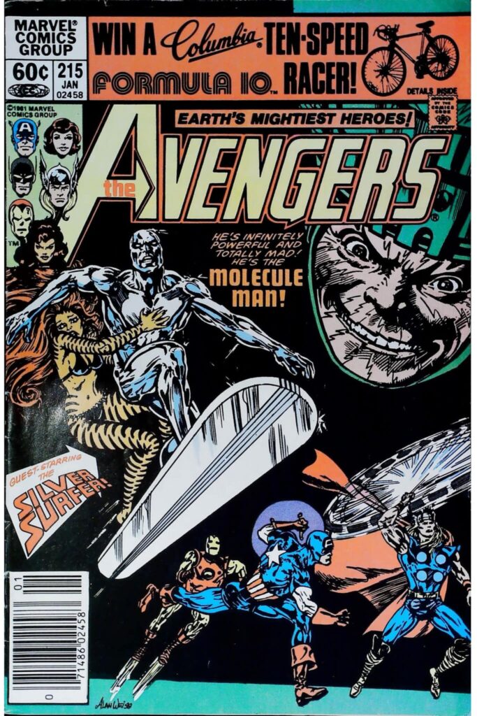 Avengers #215, vue de l'exemplaire