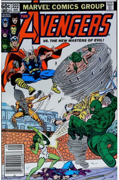 AVENGERS (1963) #222 - Marvel - lecubeacomics.com Couverture de AVENGERS (1963) #222 - par Al Milgrom - lecubeacomics.com