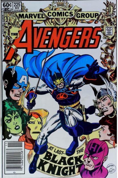 Couverture de AVENGERS (1963) #225 - par Dan Crespi - lecubeacomics.com