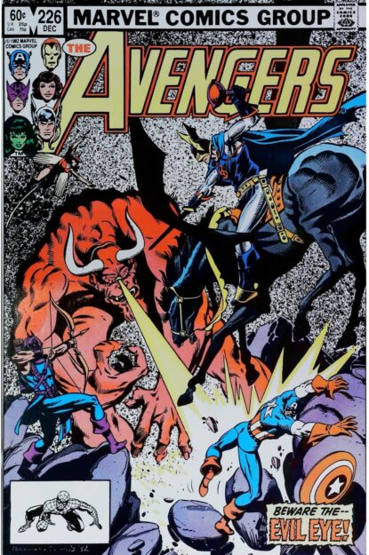 AVENGERS (1963) #226 - Marvel - lecubeacomics.com Couverture de AVENGERS (1963) #226 - par Ed Hannigan - lecubeacomics.com