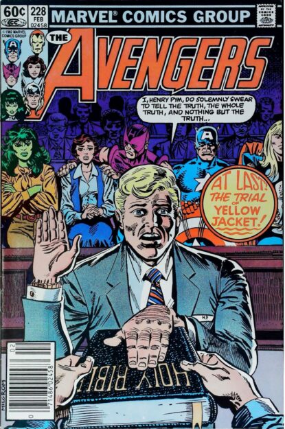 Couverture de AVENGERS (1963) #228 - par Al Milgrom - lecubeacomics.com
