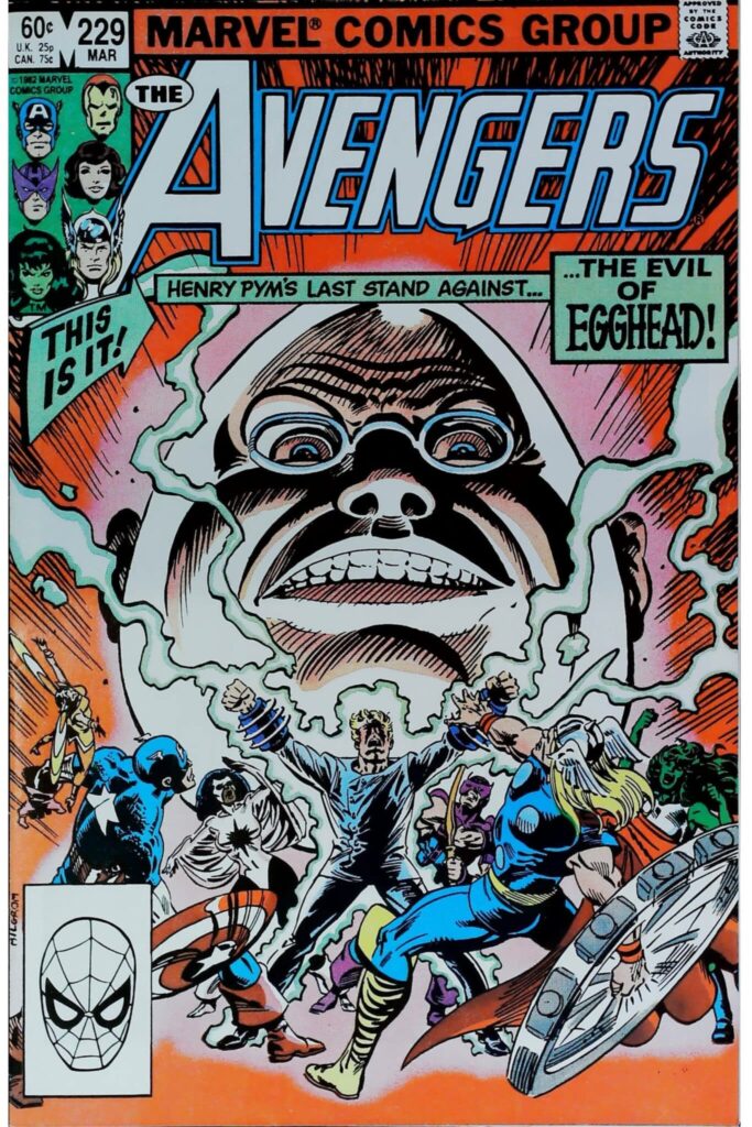 Avengers #229, vue de l'exemplaire