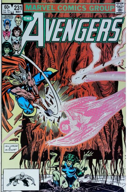 Couverture de AVENGERS (1963) #231 - par Al Milgrom - lecubeacomics.com