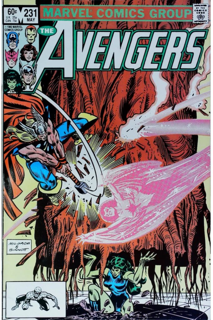 Avengers #231, vue de l'exemplaire