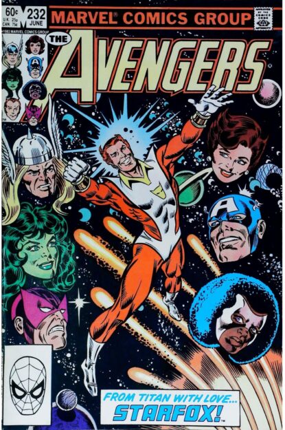AVENGERS (1963) #232 - Marvel - lecubeacomics.com Couverture de AVENGERS (1963) #232 - par Al Milgrom - lecubeacomics.com