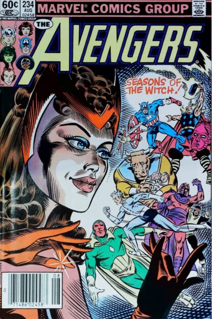 Couverture de AVENGERS (1963) #234 - par Al Milgrom - lecubeacomics.com