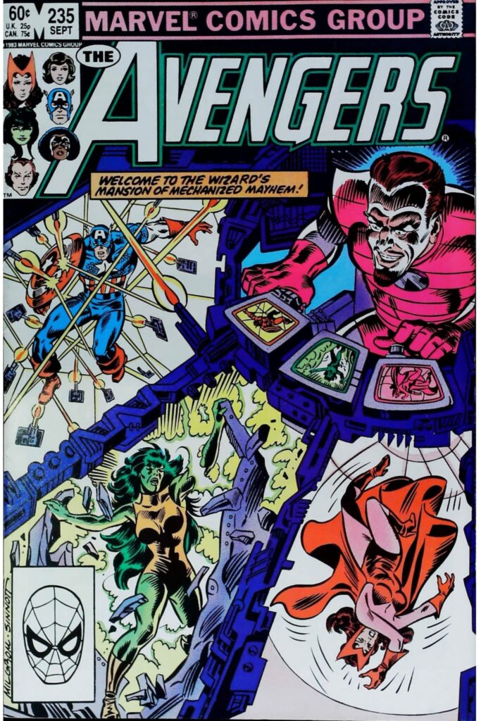 Avengers #235, vue de l'exemplaire