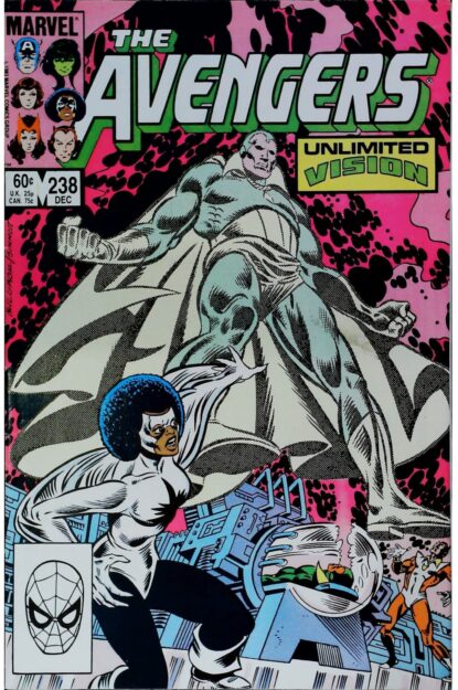 Couverture de AVENGERS (1963) #238 - par Al Milgrom - lecubeacomics.com