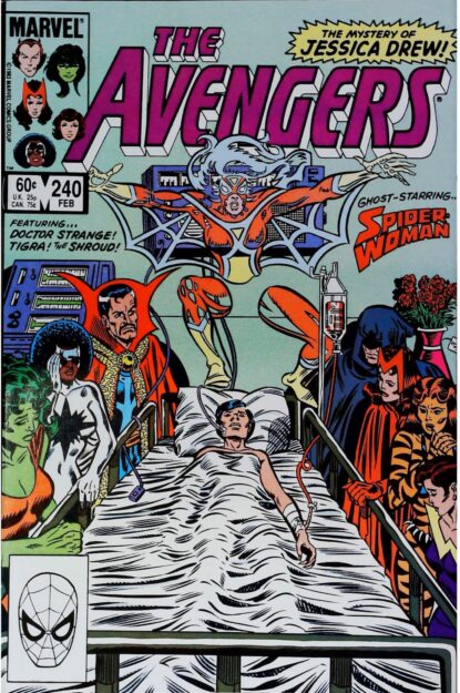 Couverture de AVENGERS (1963) #240 - par Al Milgrom - lecubeacomics.com