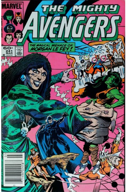 Couverture de AVENGERS (1963) #241 - par Al Milgrom - lecubeacomics.com