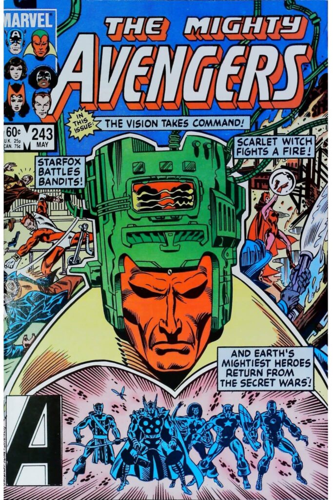 Avengers #243, vue de l'exemplaire