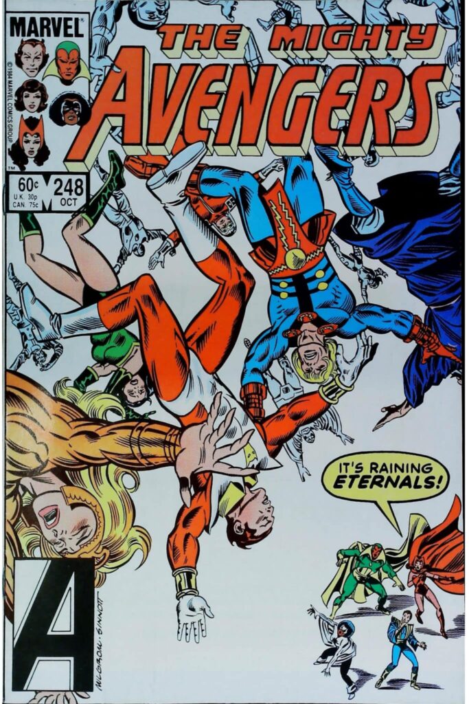 Avengers #248, vue de l'exemplaire