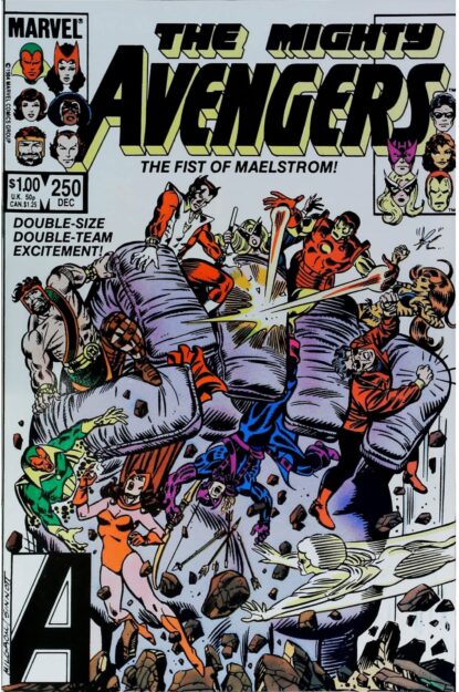 Couverture de AVENGERS (1963) #250 - par Al Milgrom - lecubeacomics.com