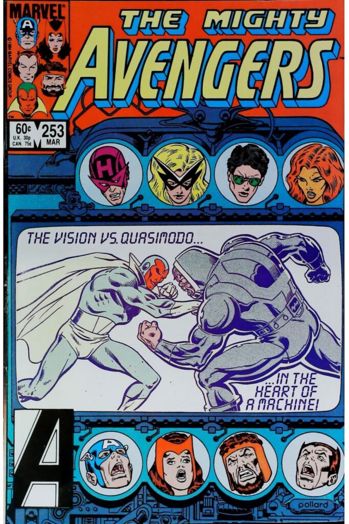 Avengers #253, vue de l'exemplaire