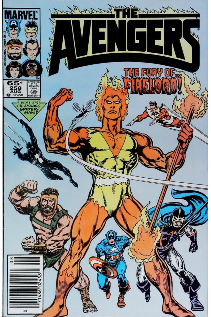 Avengers #258, vue de l'exemplaire
