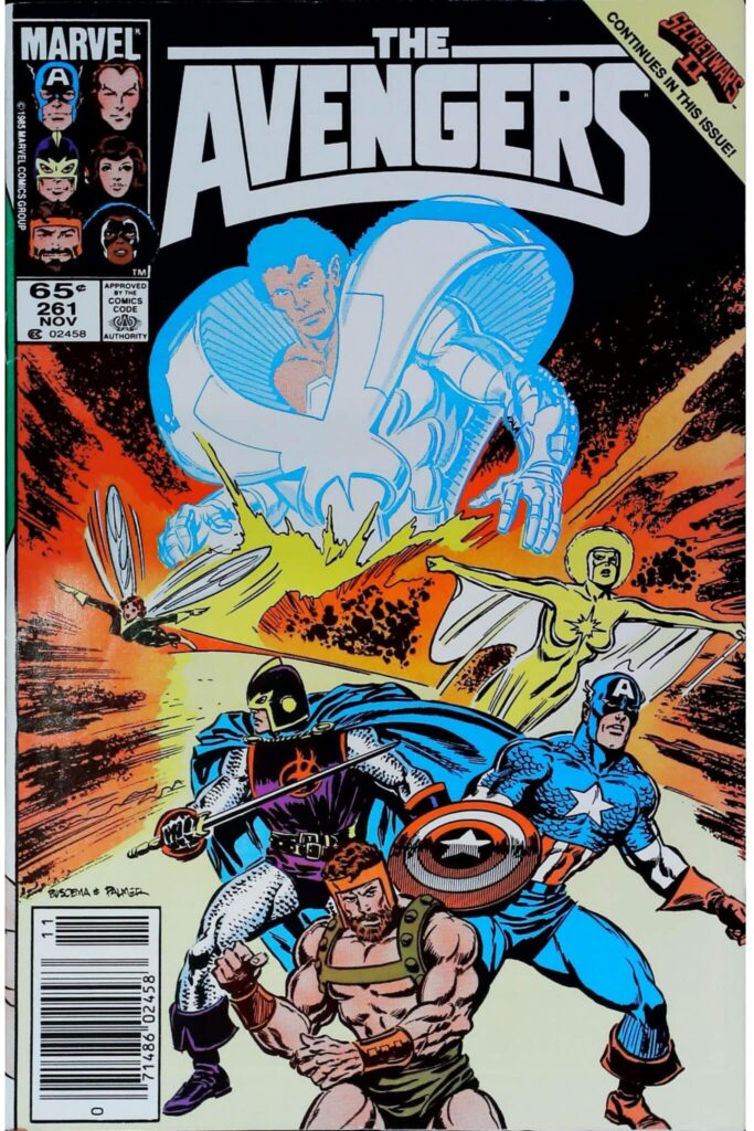 Avengers #261, vue de l'exemplaire