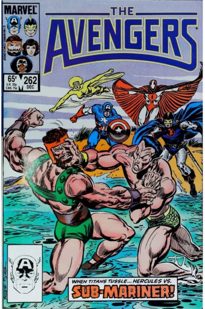 Couverture de AVENGERS (1963) #262 - par John Buscema - lecubeacomics.com