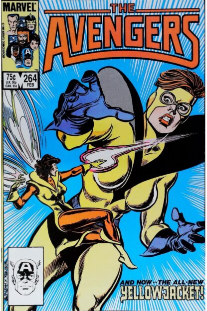 Couverture de AVENGERS (1963) #264 - par John Buscema - lecubeacomics.com