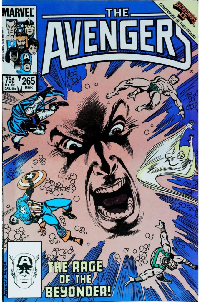 Avengers #265, vue de l'exemplaire