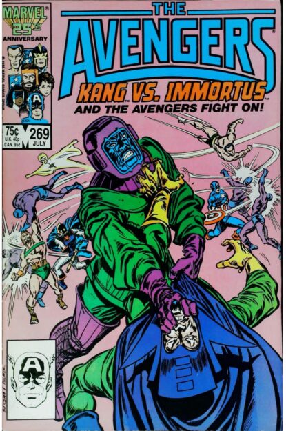 Couverture de AVENGERS (1963) #269 - par John Buscema - lecubeacomics.com