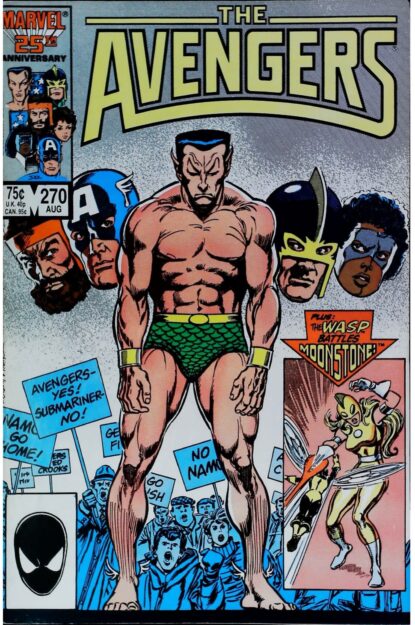Couverture de AVENGERS (1963) #270 - par John Buscema - lecubeacomics.com