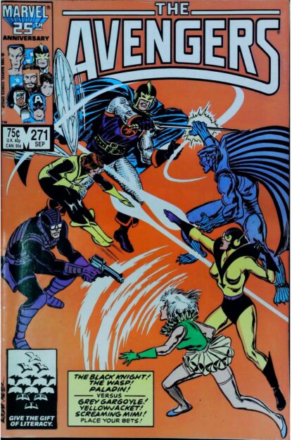 Couverture de AVENGERS (1963) #271 - par John Buscema - lecubeacomics.com