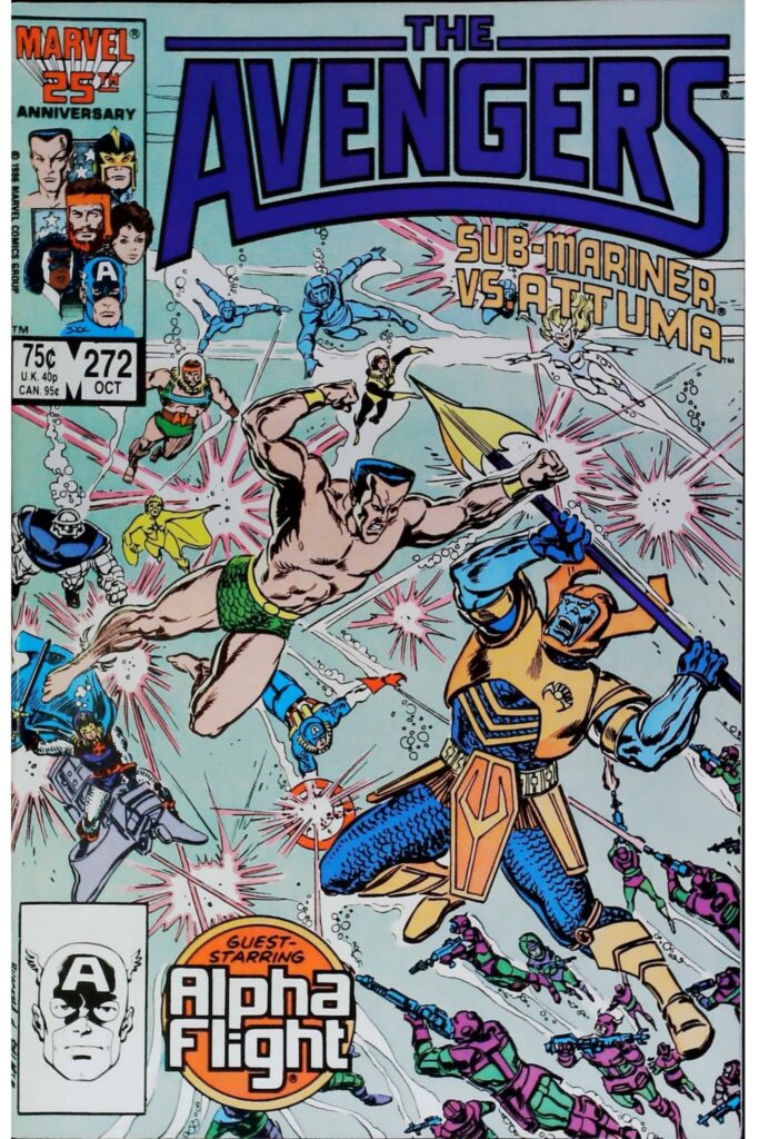 Avengers #272, vue de l'exemplaire